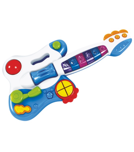 Guitarra Baby Branca FBB-585B - Fênix Brinquedos