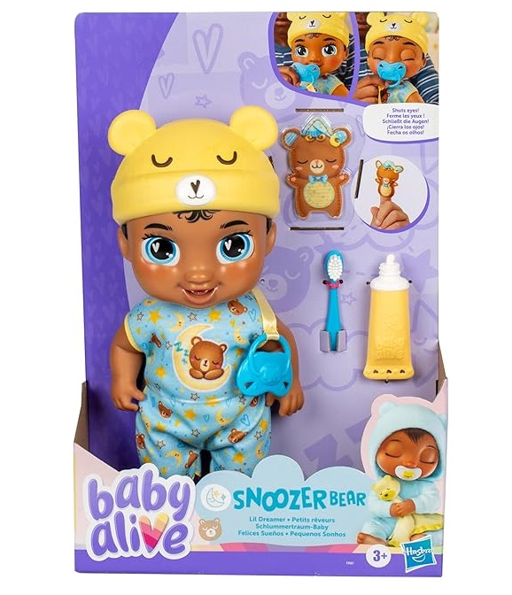 Baby Alive Pequenos Sonhos Snoozer F9967 - Hasbro