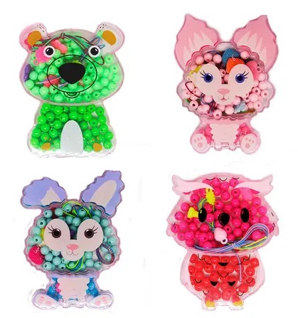 Kit Miçangas Estojo Animais Fofos Sortidos 55395 - Toyng