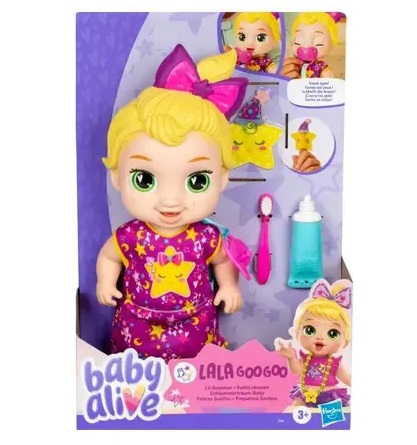 Boneca Baby Alive La La Goo Goo Pequenos Sonhos Loira F9856 - Hasbro