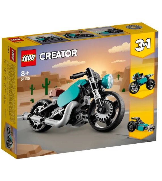 Lego Creator 3 em 1 Motocicleta Vintage 31135 - LEGO