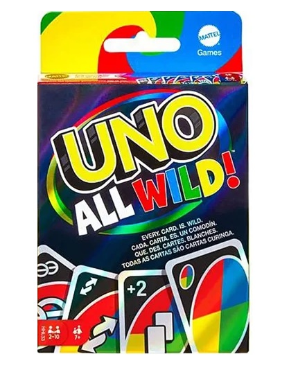 Jogo de Cartas Uno All Wild HHL33 - Mattel