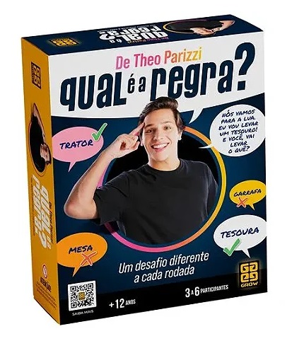 Jogo Qual é a Regra? De Theo Parizzi 4692 - Grow