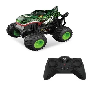 Carrinho LED 7 Spin Monster Verde 9154 - Zippy Toys
