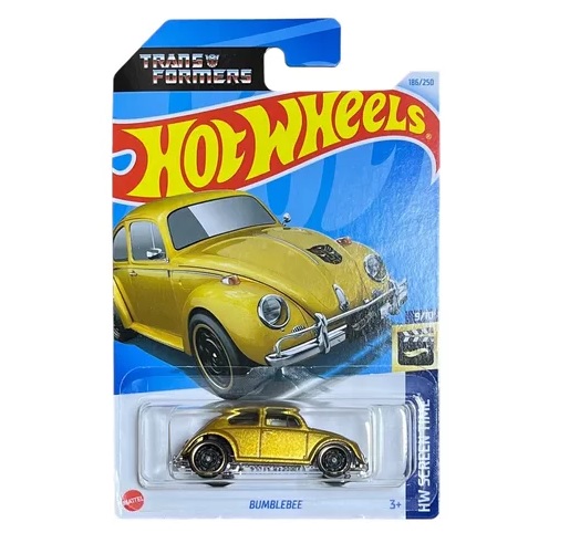Carrinho Hot Wheels Bumblebee Dourado 1:64 Lote Q 2024 - Mattel