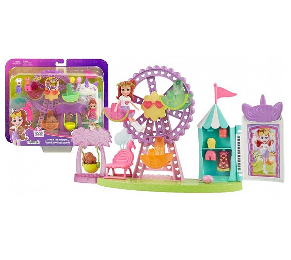 Polly Pocket Playset Carnaval Doce HWP25 - Mattel