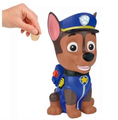 Boneco Chase Patrulha Canina Cofrinho 2970 - Líder