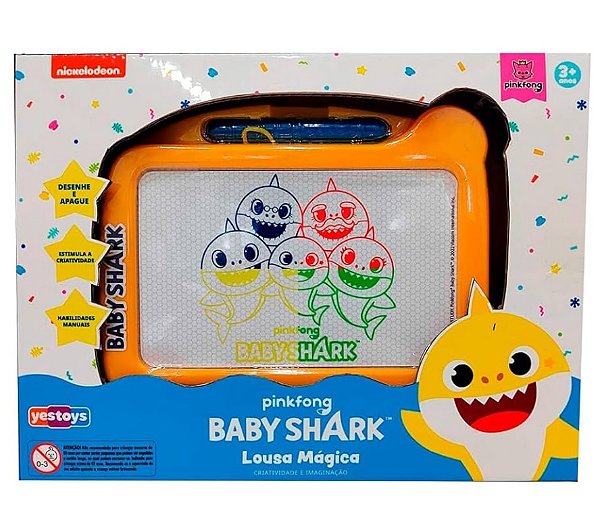 Lousa Mágica Baby Shark 20500 - Yes Toys
