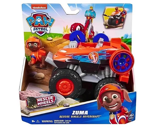 Patrulha Canina Rescue Wheels Zuma Veículo Temático 3589 - Sunny