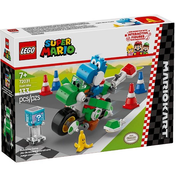 Lego Super Mario Mario Kart Moto Yoshi 72031 - LEGO
