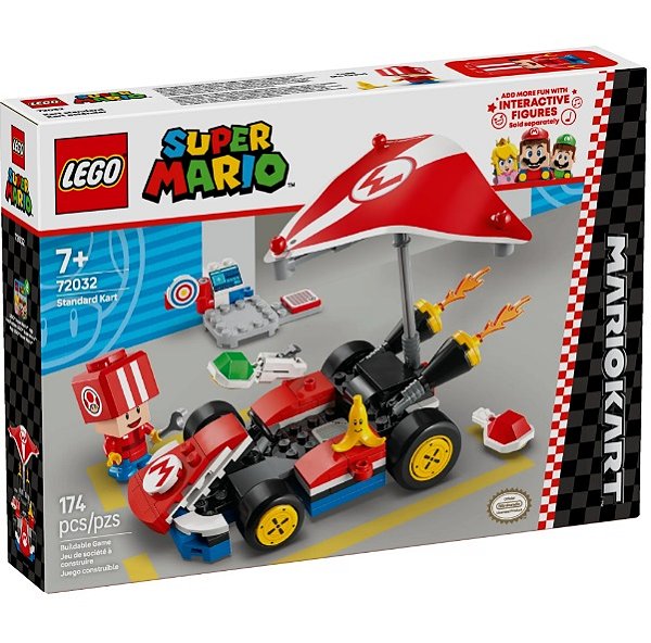 Lego Super Mario Kart Padrão 72032 - LEGO
