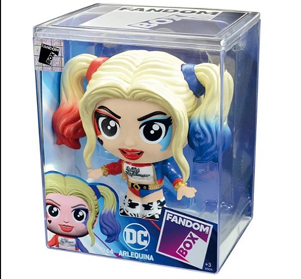 Fandom Box Liga da Justiça Arlequina 3473- Líder