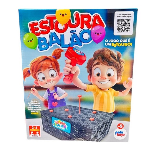 Jogo Estoura Balão 4097 - Pakitoys