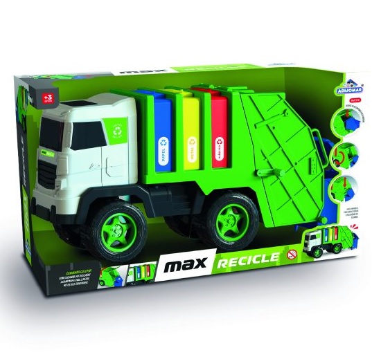 Caminhão Coletor Max Recicle 2034 - Adijomar