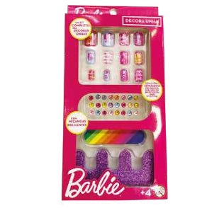 Kit Decora Unhas Barbie 57903 - Toyng