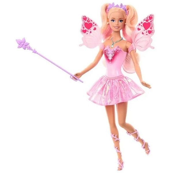 Boneca Barbie Fada Cores Mágicas Muda de Cor  JCP76 - Mattel