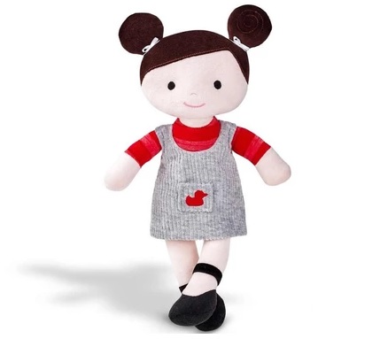 Boneca em Plush Lara Morena 51220 - Zip Toys