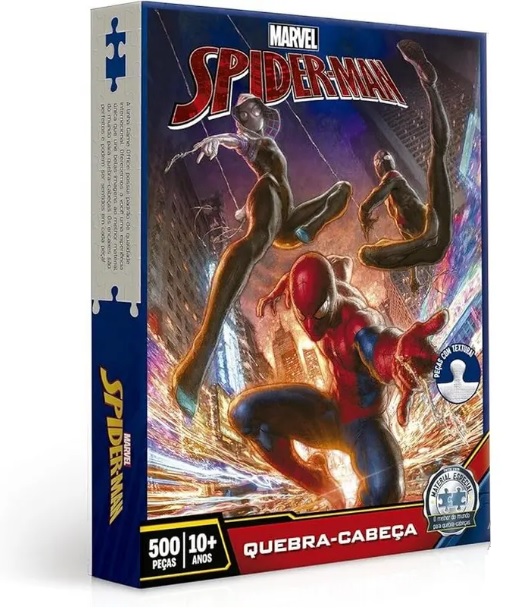 Quebra-Cabeça 500 Peças Spider Man 3298 - Toyster