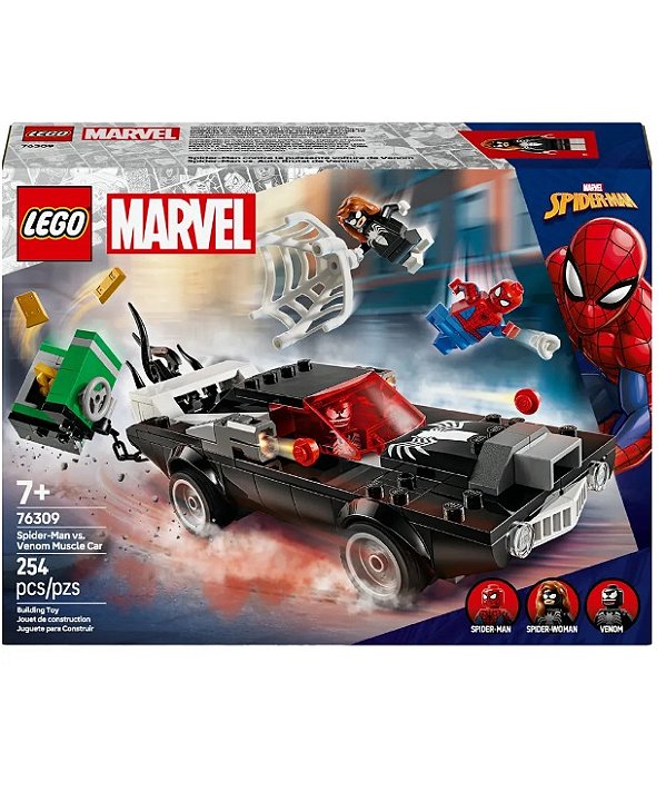 Lego Super Heroes Marvel Homem-Aranha Vs. Carro Musculado do Venom 76309 - LEGO