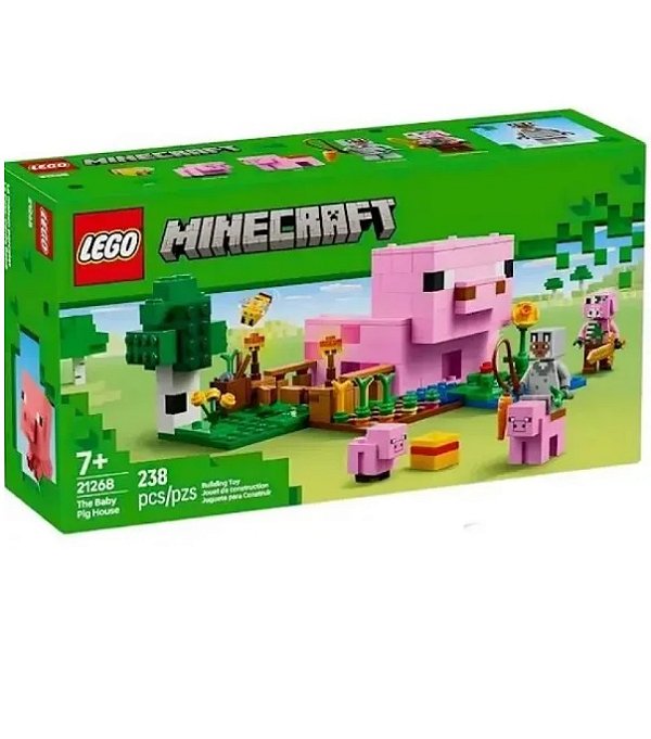 Lego Minecraft A Casa do Porco Bebê 21268 - Lego