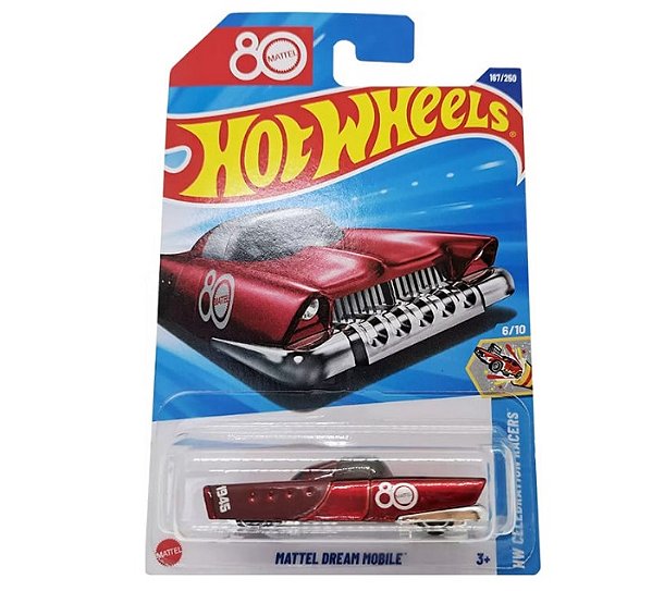 Hot Wheels Mattel Dream Mobile 80 Anos Lote H 2025 - Mattel