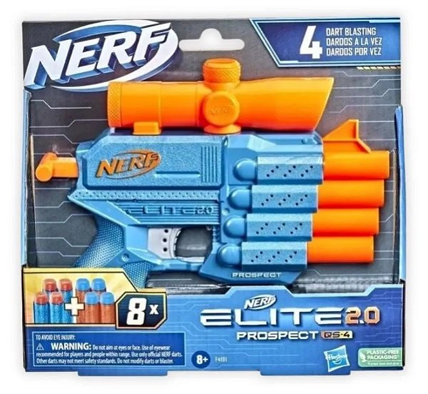 Lançador de dardos Nerf 2.0 Prospect F4191 - Hasbro