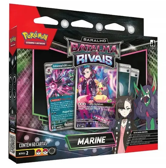 Pokémon Deck de Batalha Rivais Sortidos 35251 - Copag