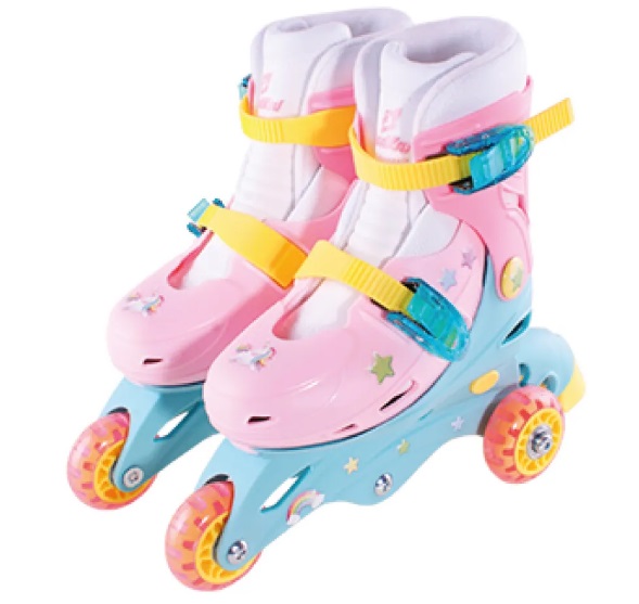 Patins Ajustável Tri-Line Unicórnio com Acessórios TL-01U (26-29) - Fênix