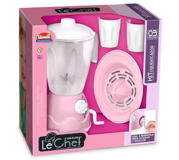 Kit Liquidificador New Le Chef 740 - Usual Brinquedos