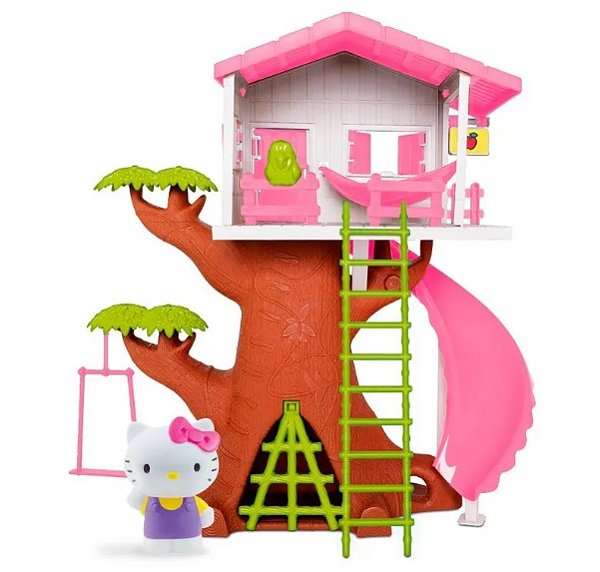 Casa Diversão na Árvore Hello Kitty 1205 - Samba Toys