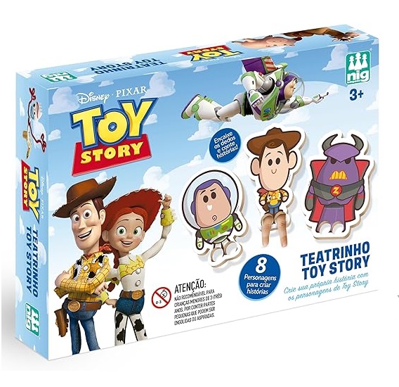 Teatrinho de Madeira Toy Story 4139 - Nig Brinquedos