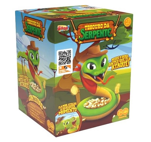 Jogo Tesouro da Serpente ZP01009 - Zoop Toys