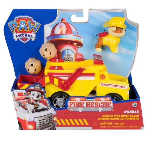 Patrulha Canina Veículo Grande Fire Rescue Rubble 4848 - Sunny