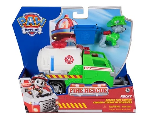 Patrulha Canina Veículo Grande Fire Rescue Rocky 4845 - Sunny