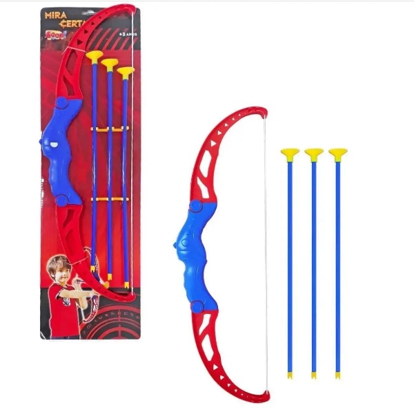 Arco e Flecha com Ponto de Luz Mira Certa ZP01183 - Zoop Toys