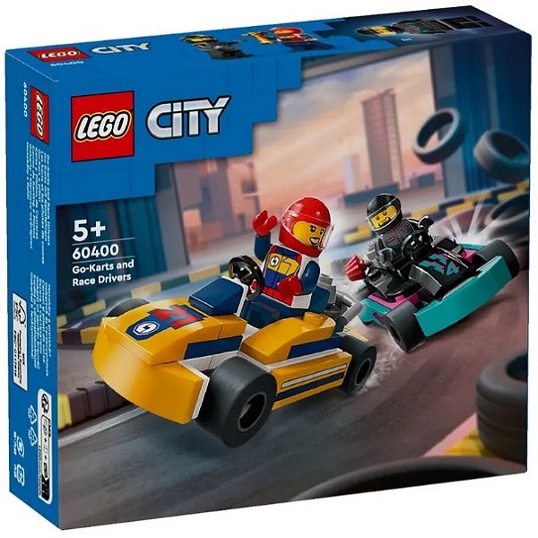 Lego City Karts e Pilotos de Corrida 60400 - LEGO