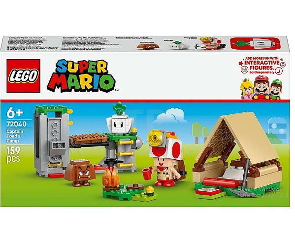 Lego Super Mario Acampamento do Capitão Toad 72040 - LEGO