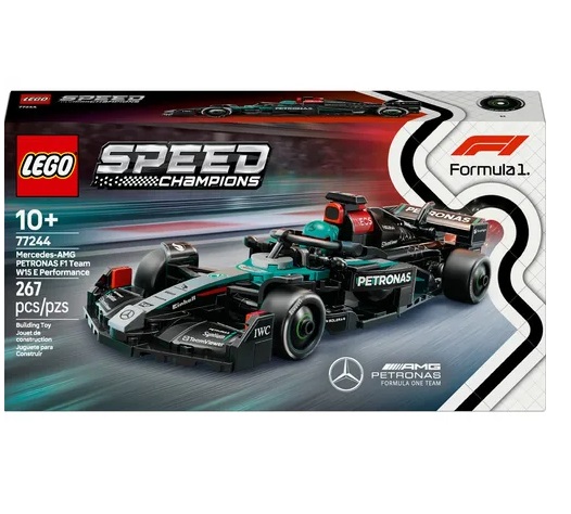 Lego Spped Champios Carro de Corrida Fórmula 1 Mercedes AMG W15 77244 - LEGO