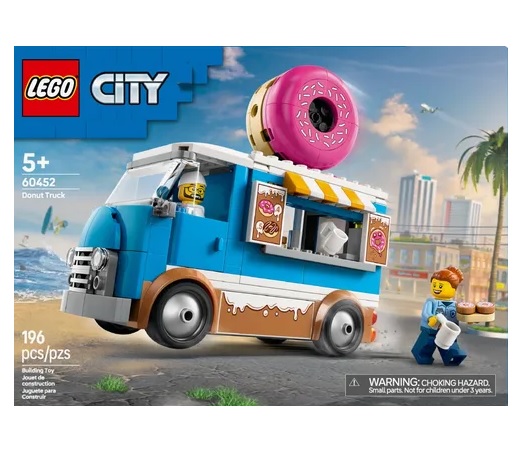 Lego City Caminhão de Donuts 60452 - LEGO