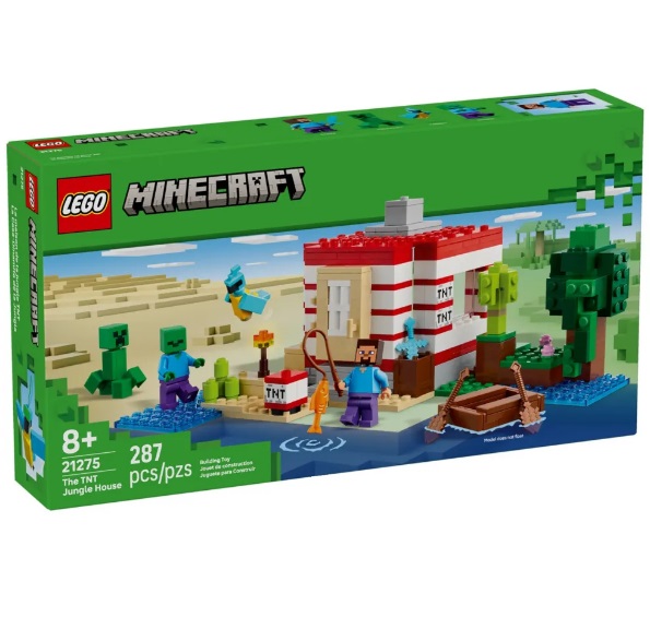 Lego Minecraft A Casa de Dinamite na Selva 21275 - LEGO