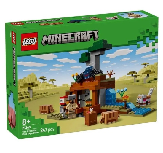 Lego Minecraft A Expedição na Mina do Tatu 21269 - LEGO