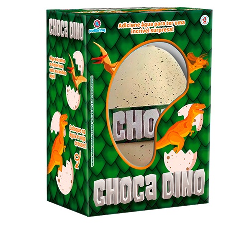 Choca Ovo Dino Surpresa AN20023 - Polibrinq