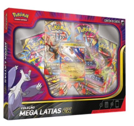 Pokémon Box Mega Latias EX 35862 - Copag
