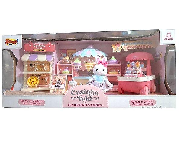 Casinha Feliz Barraquinha de Sobremesa e Gostosuras ZP01372 - Zoop Toys