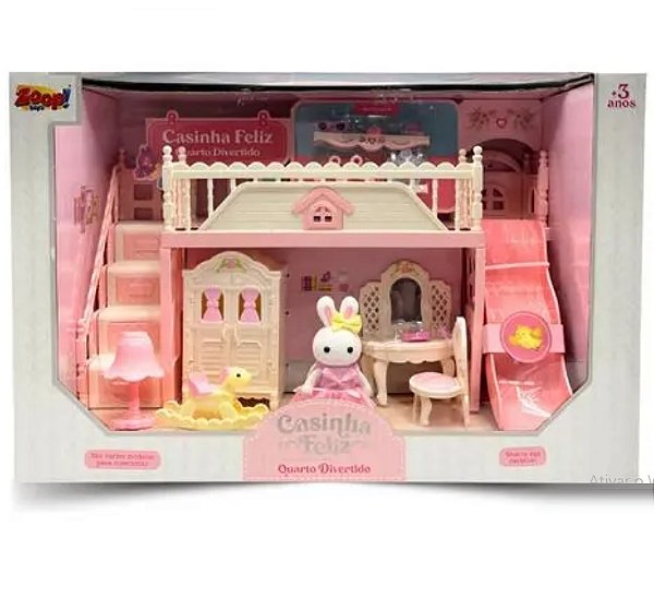 Casinha Feliz Quarto Divertido ZP01366 - Zoop Toys