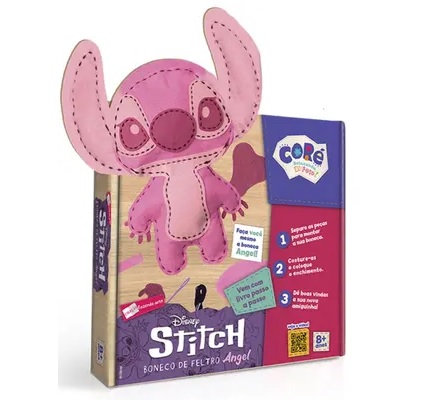 Boneco de Feltro Angel 3302 - Toyster