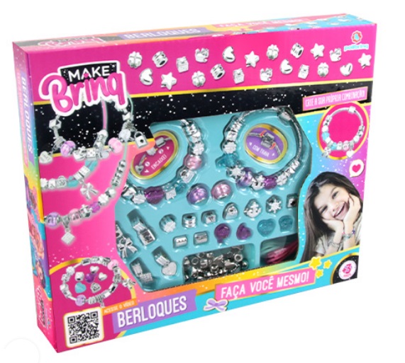 Kit Berloques MakeBrinq MK27 - Polibrinq