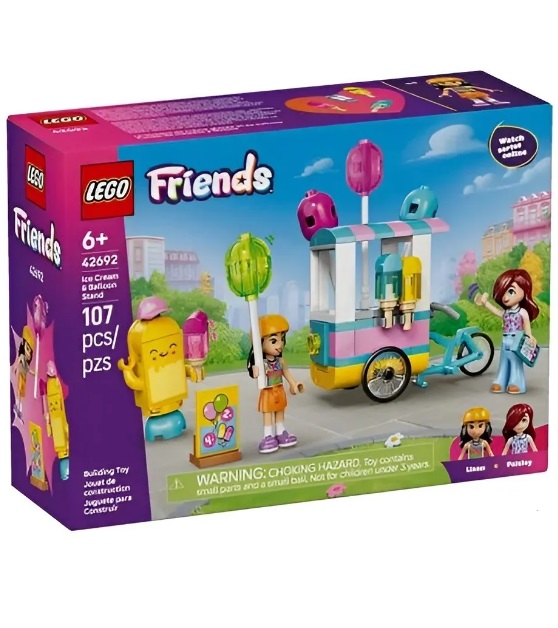 Lego Friends Barraca de Sorvetes e Balões 42692 - LEGO