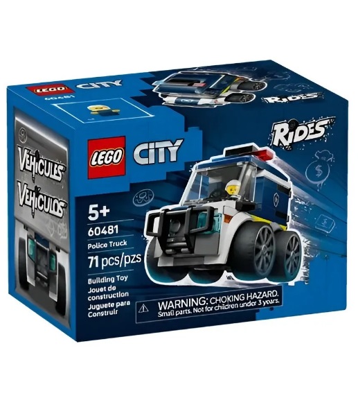 Lego City Veículos: Caminhão da Polícia 60481 - LEGO