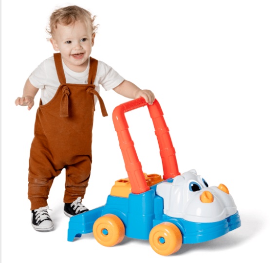 Andador Feliz 2 em 1 Hipopótamo 0903 - Tateti